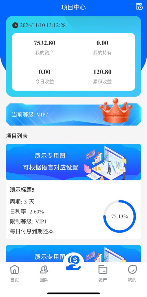 图片[5]-2024全新系统/支持自定义语言，项目投资（资金盘） 19国语言-免费源码网