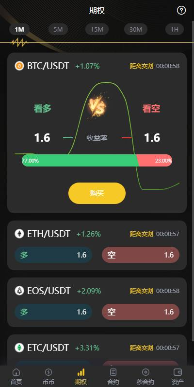图片[4]-交易所 多国语言 币币交易/期权合约/秒合约交易-免费源码网