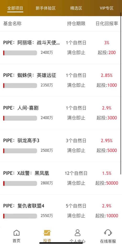 图片[4]-影视投资理财源码/挖矿电影项目/众筹票房分红-免费源码网